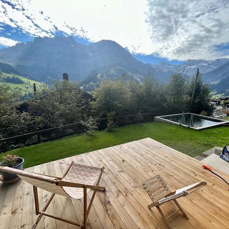 Chalet Sonnenheim, Wohnung Mit Panoramafenster Адельбоден Екстер'єр фото