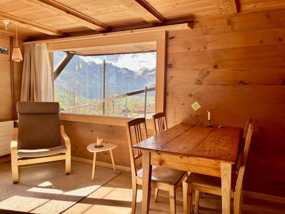 Chalet Sonnenheim, Wohnung Mit Panoramafenster Адельбоден Екстер'єр фото
