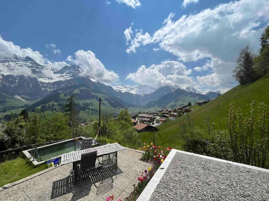 Chalet Sonnenheim, Wohnung Mit Panoramafenster Адельбоден Екстер'єр фото